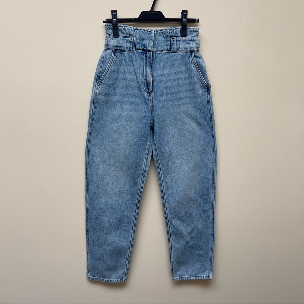 & Other Stories High Rise Blue Jeans